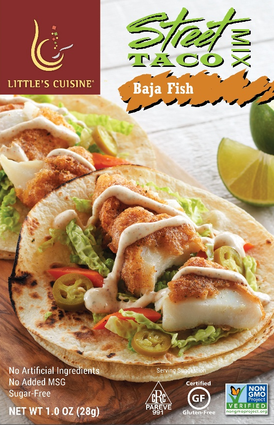 Little's Cuisine Street Taco Mix Baja Fish 1 oz.