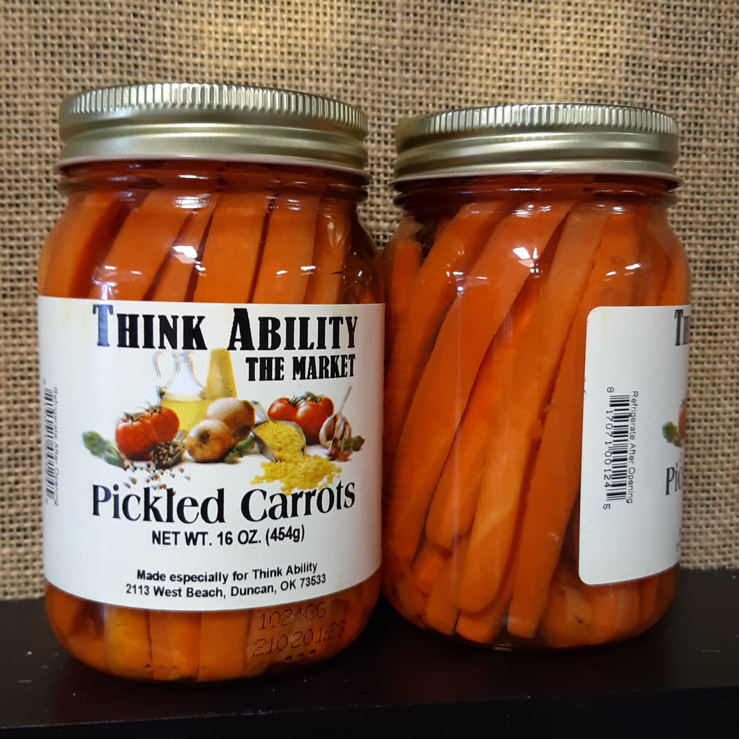 Think Ability Pickled Carrots 16oz