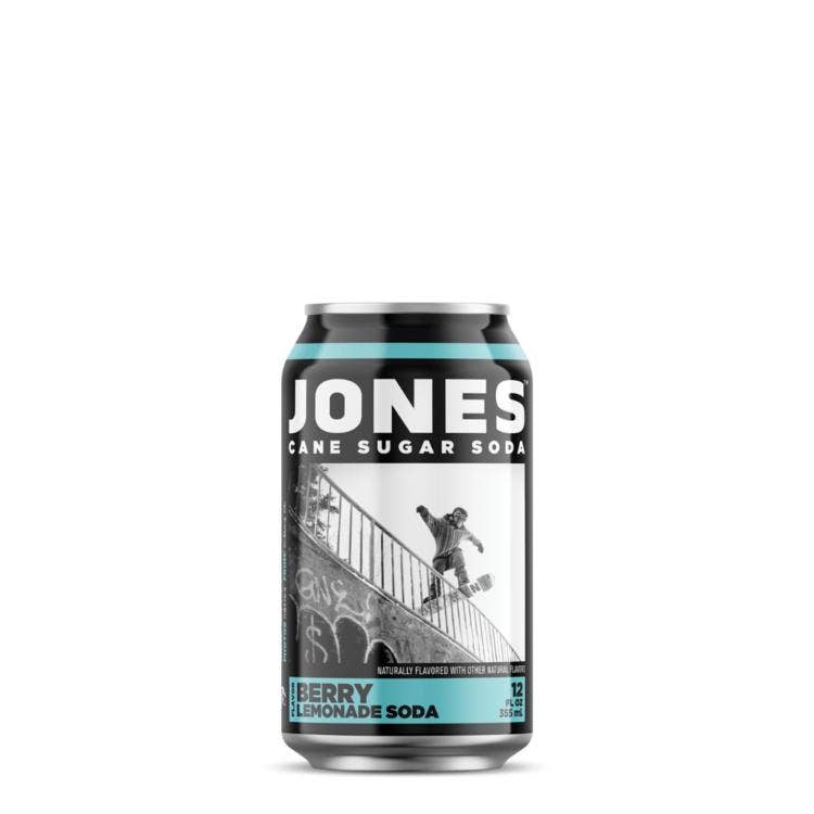 Jones Berry Lemonade - 24 Pk Cans