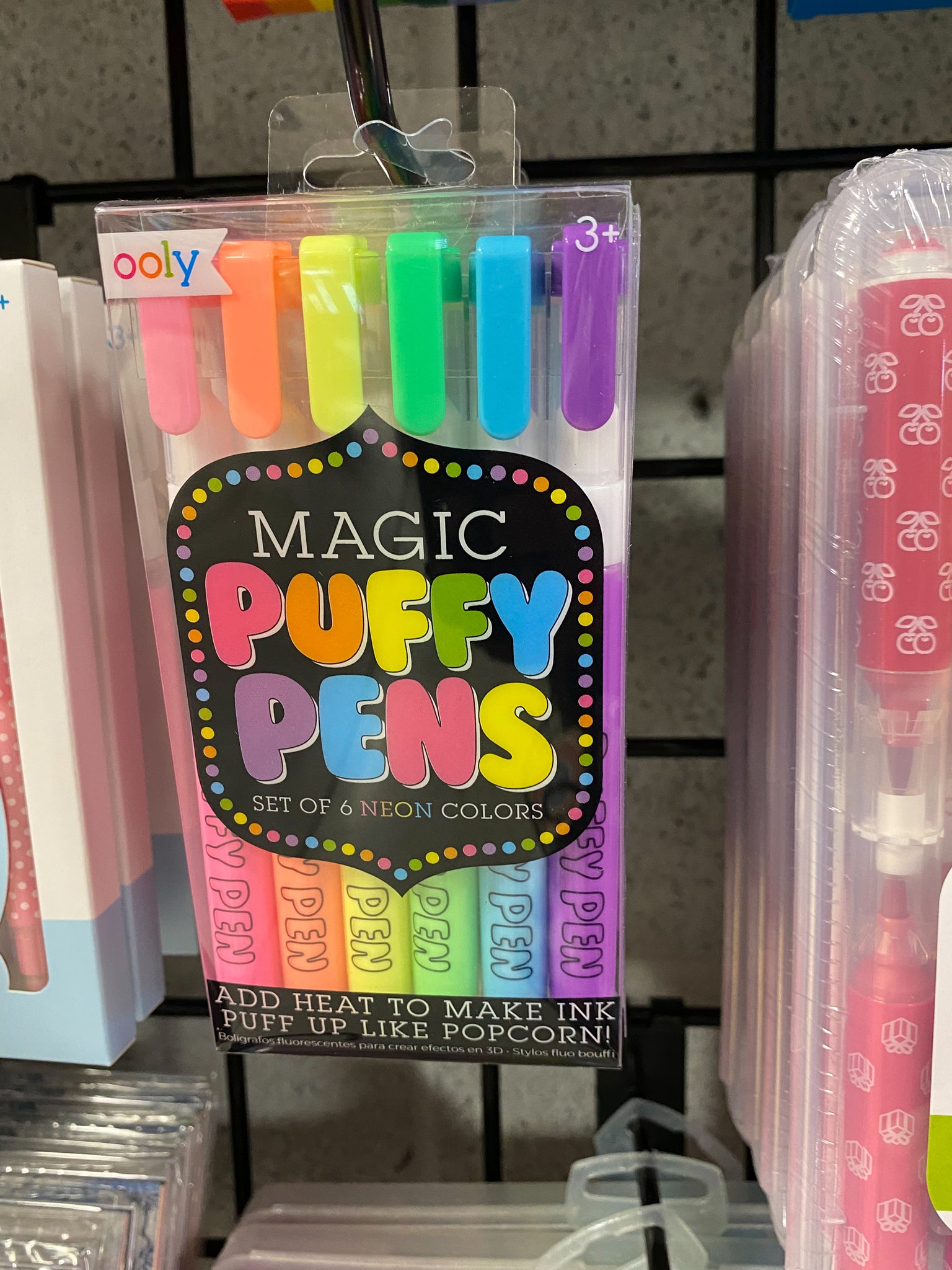 Buy wholesale Magic Neon Puffy Pens